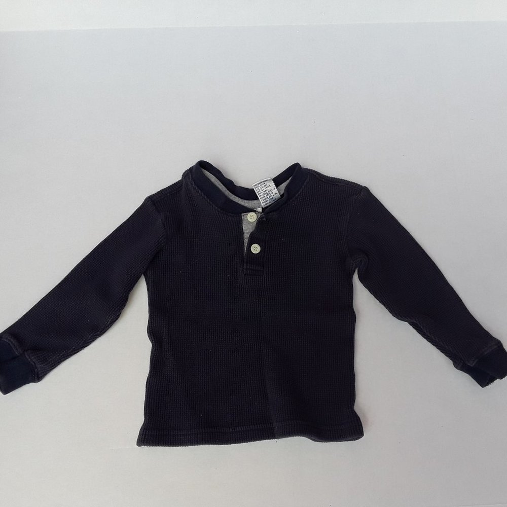 Gumballs navy henley shirt